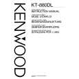 Cover page of KENWOOD KT-880L Owner's Manual