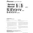 Cover page of PIONEER S-EV31V/XJI/E Service Manual