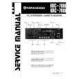 Cover page of KENWOOD KRC700D/L Service Manual