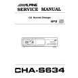 Cover page of ALPINE CHA-S634 Service Manual