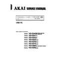 Cover page of AKAI VSF260 Service Manual