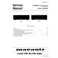 Cover page of MARANTZ 74PM40/00B/01B... Service Manual