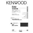 Cover page of KENWOOD E202 Owner's Manual