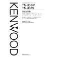 Cover page of KENWOOD TM-833 Owner's Manual