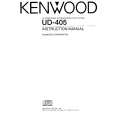 Cover page of KENWOOD UD-405 Owner's Manual