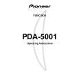 Cover page of PIONEER PDA5001 Service Manual