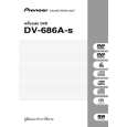 Cover page of PIONEER DV-686A-S/RTXTL Owner's Manual