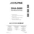 Cover page of ALPINE DHA-S680 Owner's Manual