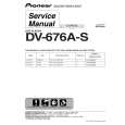 Cover page of PIONEER DV-6700A-G/RAXCN Service Manual