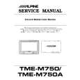 Cover page of ALPINE TMEM750/A Service Manual