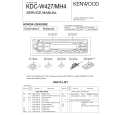 Cover page of KENWOOD KDCW427 Service Manual