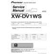 Cover page of PIONEER XW-DV1WS/LFWXJ Service Manual