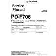 Cover page of PIONEER PDF706 Service Manual