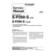 Cover page of PIONEER SP260S XJI/E Service Manual