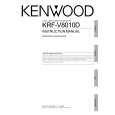 Cover page of KENWOOD KRF-V8010D Owner's Manual