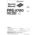 Cover page of PIONEER PRS-X320/XR/UC Service Manual