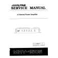 Cover page of ALPINE MRV1505 Service Manual
