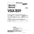 Cover page of PIONEER VSA-E07 Service Manual