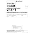 Cover page of PIONEER VSX11 Service Manual