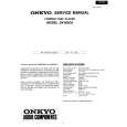 Cover page of ONKYO DX-M505 Service Manual