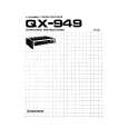 Cover page of PIONEER QX949 Owner's Manual