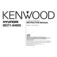 Cover page of KENWOOD 00271-84000 Owner's Manual