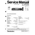 Cover page of TECHNICS SLPG490 Service Manual
