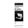 Cover page of TECHNICS SL-Q202 Owner's Manual