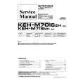 Cover page of PIONEER KEHM7016ZH2 X1BEW Service Manual