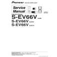 Cover page of PIONEER SEV66V Service Manual