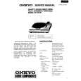 Cover page of ONKYO CP-1044F Service Manual