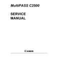 Cover page of CANON C2500 Service Manual