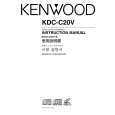 Cover page of KENWOOD KDC-C20V Owner's Manual