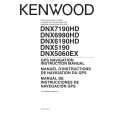 Cover page of KENWOOD DNX7190HD Owner's Manual