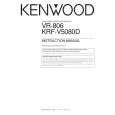 Cover page of KENWOOD VR-806 Owner's Manual