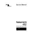 Cover page of NAKAMICHI 482 Service Manual