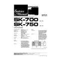 Cover page of PIONEER SK-750 Service Manual