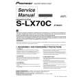 Cover page of PIONEER S-LX70C/XTW/UC Service Manual