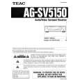 Cover page of TEAC AGSV5150 Owner's Manual