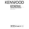 Cover page of KENWOOD KVT-827DVD Owner's Manual