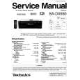 Cover page of TECHNICS SADX930 Service Manual