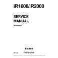 Cover page of CANON IR1600 Service Manual