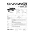 Cover page of TECHNICS SXK500 Service Manual