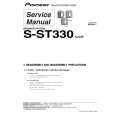 Cover page of PIONEER S-ST330/XJC/E Service Manual