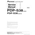 Cover page of PIONEER PDP-S38 Service Manual