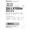 Cover page of PIONEER AS-LX70/XJ/UC Service Manual