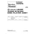 Cover page of PIONEER LS400 LEXUS CAR AUDIO Service Manual