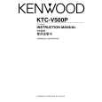 Cover page of KENWOOD KTC-V500P Owner's Manual