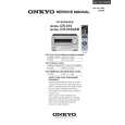 Cover page of ONKYO CR-315 Service Manual
