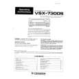 Cover page of PIONEER VSX7300 Owner's Manual